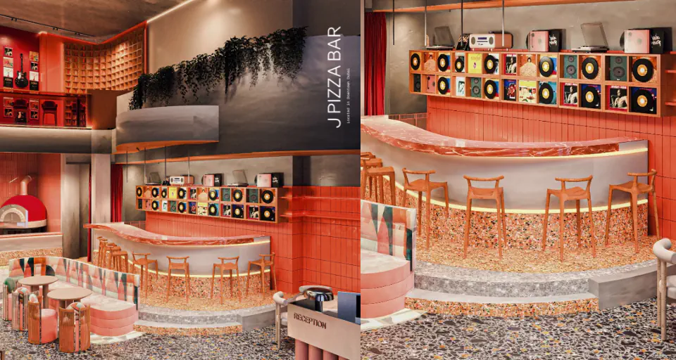 J Pizza Bar | Downtown Dubai